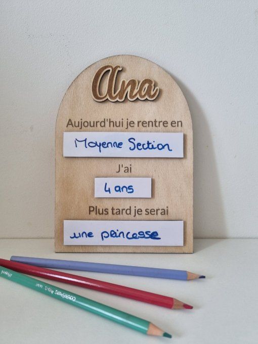 pancarte "aujourd'hui je rentre"
