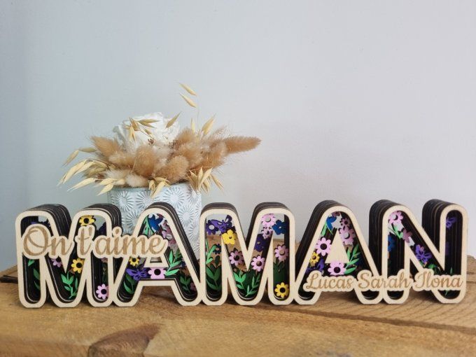 Maman 3D personnalisé