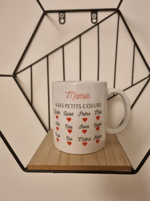 Mamie et ses petits coeurs